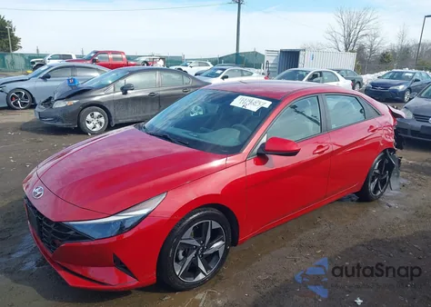 2023 Hyundai Elantra Sel z USA, uszkodzony, nr VIN KMHLS4AG5PU459856